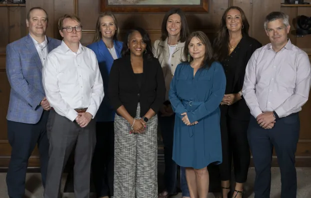 Achieve Twin Cities board members in meeting room 