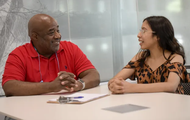 Step Up supervisor and intern 