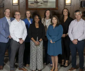 Achieve Twin Cities board members in meeting room 