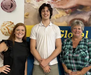 Step Up intern and supervisors at General Mills
