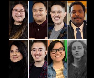 Faces of eight new Achieve staff members 