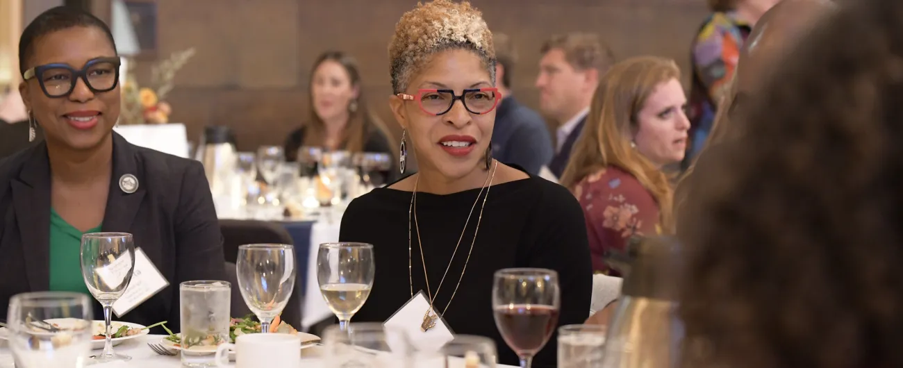 Guests at Achieve 20th anniversary dinner