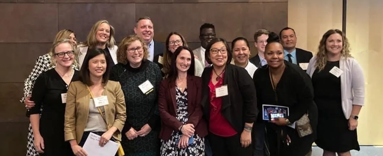 School principals at Achieve anniversary event