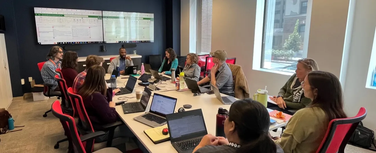 Achieve Twin Cities new office conference room 