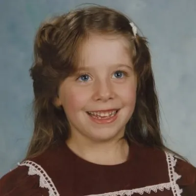 Jess Cass as a child