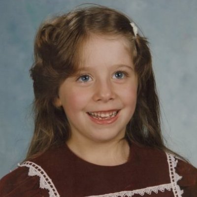 Jess Cass as a child