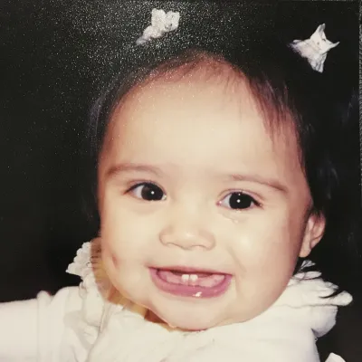 Photo of Nicole Merino Gonzalez as a baby