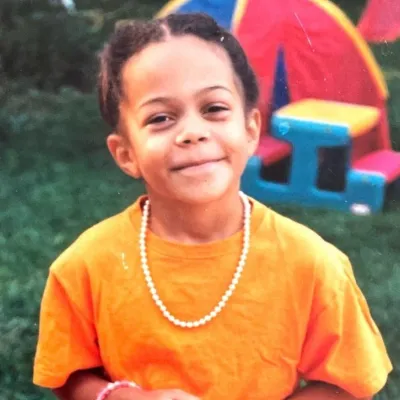 Zoey Haines childhood pic