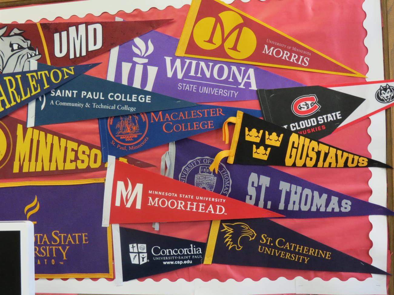 College banners